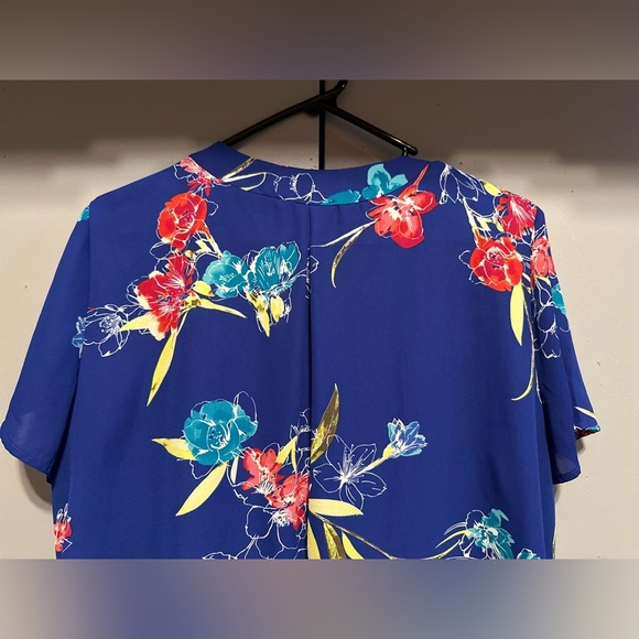 ❤️APT.9 - Floral Short Sleeve Blouse (Size XL) - Picture 8 of 8